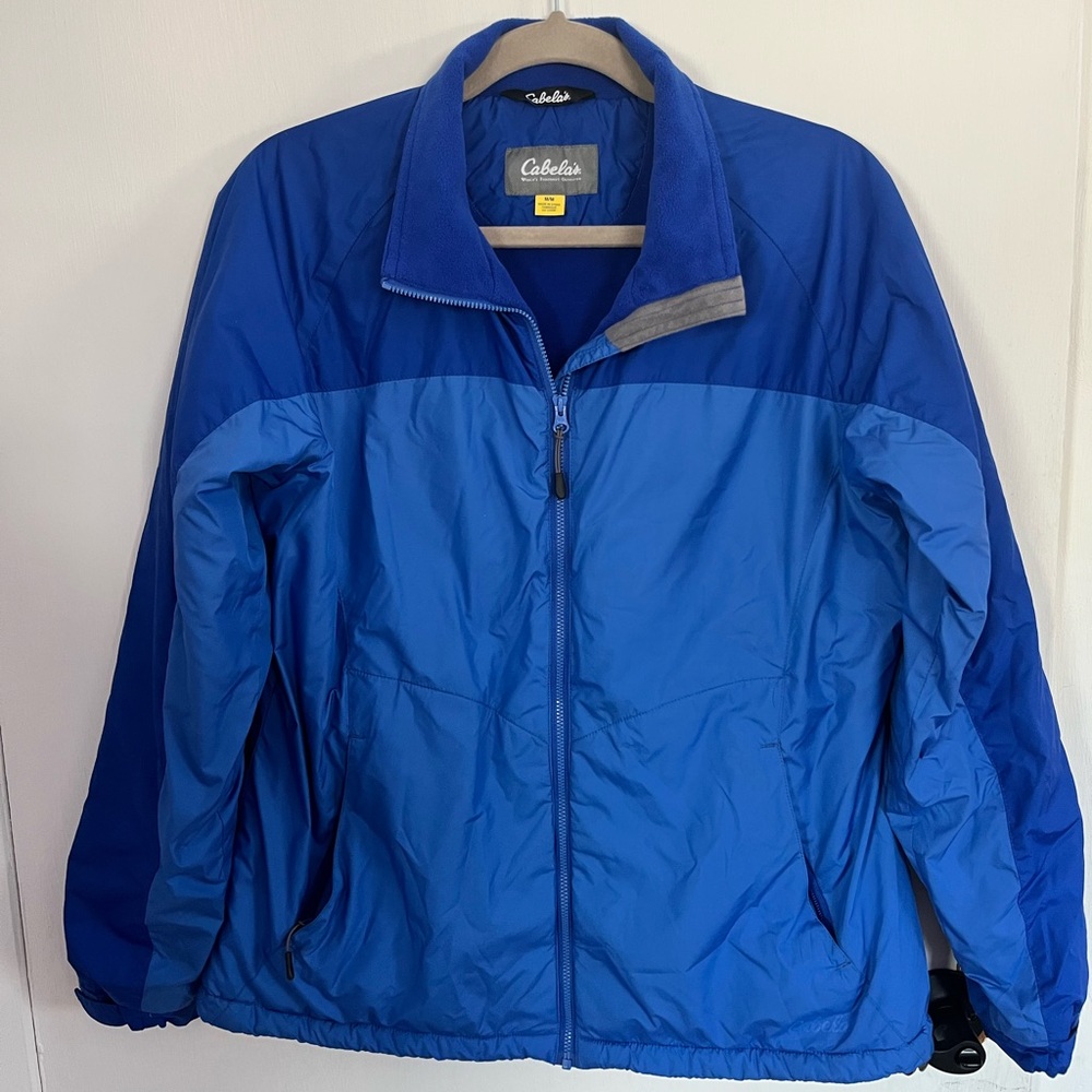 Cabela’s Woman’s Polartec Blue Windbreaker